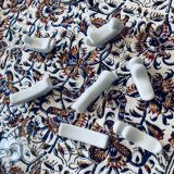10 antique ceramic knife holders