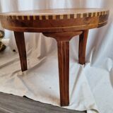 Marquetry table Morocco, 1960