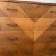 Commode en bois vintage années 50