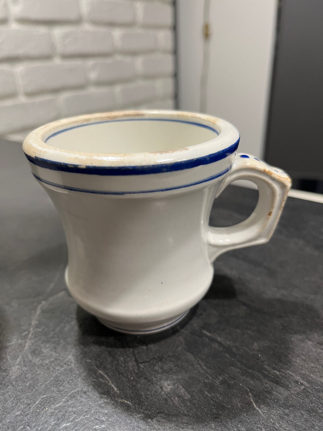 Paire tasses brulots XIXeme