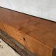 Teak sideboard 220 cm 3 doors 4 drawers 1960