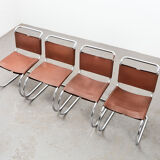 Set of 4 MR10 chairs by Mies van der Rohe 1970