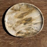 Petrified wood bowl or dish D27x24 -3319