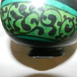 Ceramic vase from the sevres factory signed milet paul