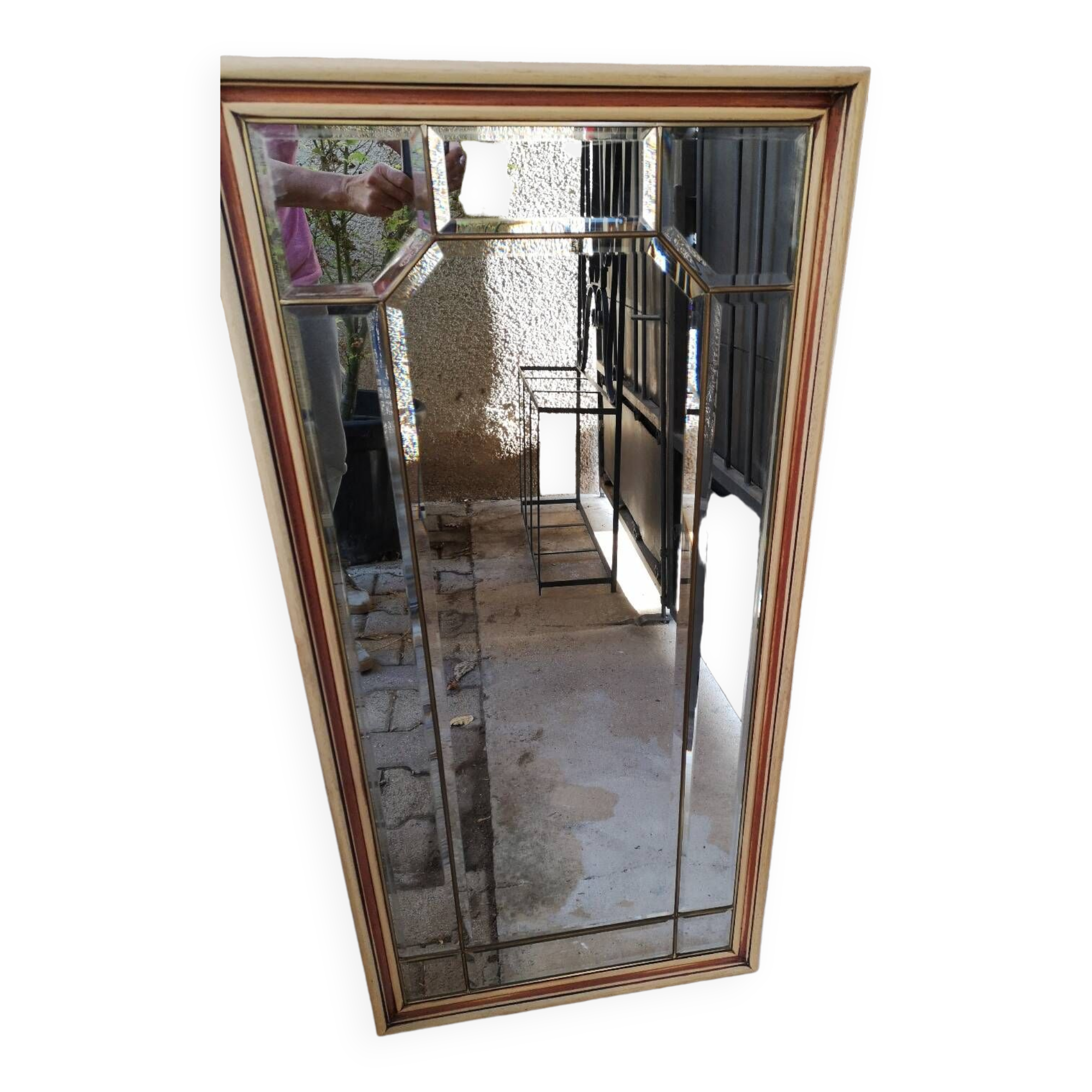 Miroir 9 facettes bisautees