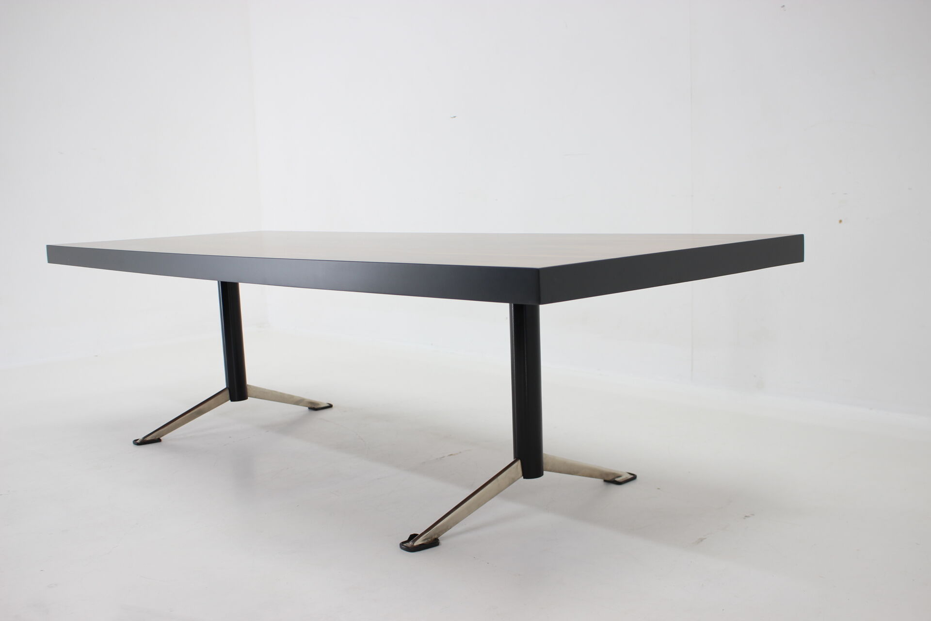 1970s Restored Walnut Coffee table ,Czechoslovakia