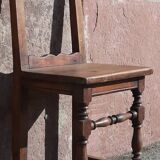 Lorraine chair. (Solid wood, 19th century)