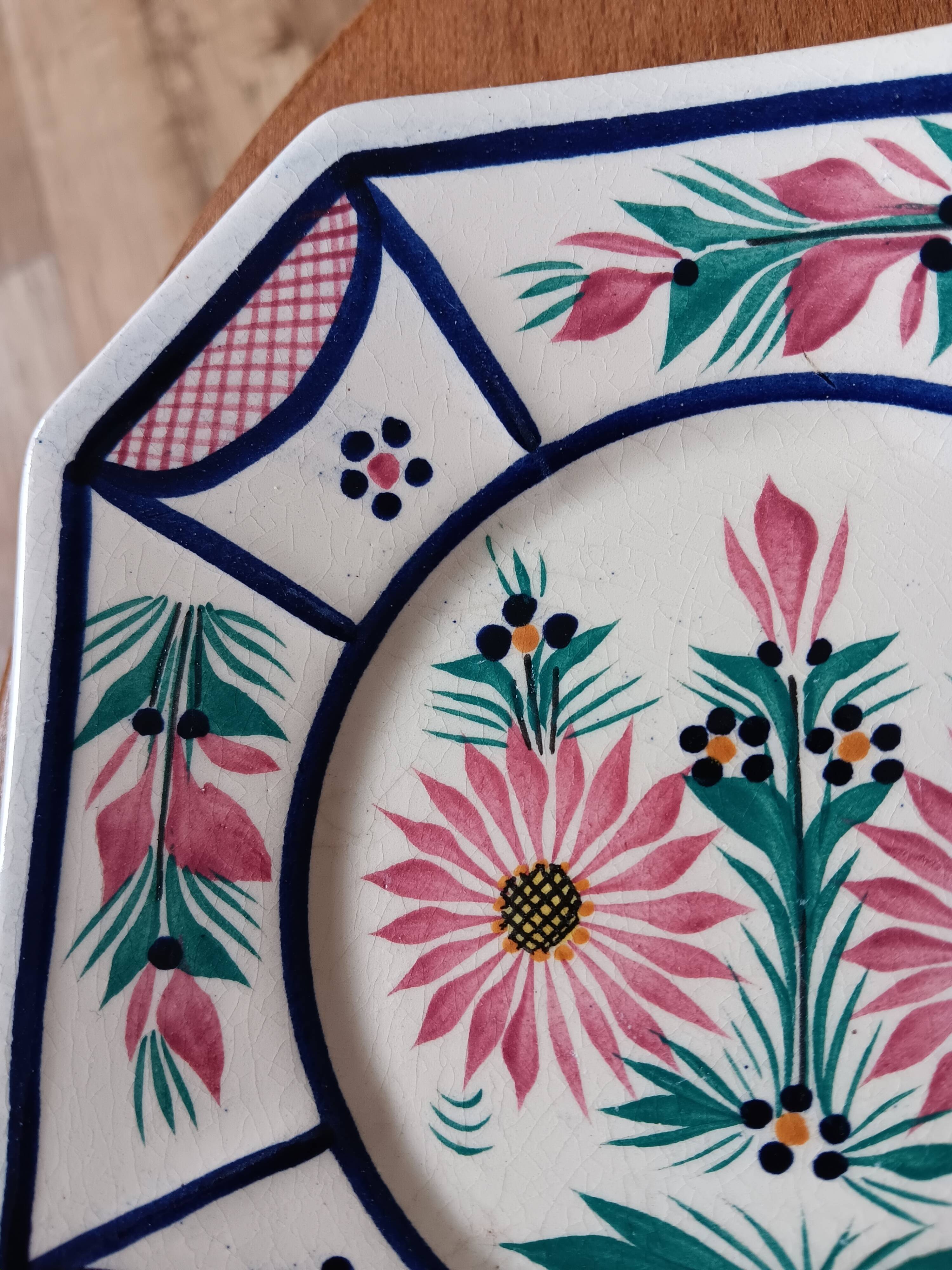 Small HB Quimper plates