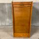 industrial furniture notary binder has vintage J-B curtain 1960S