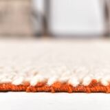 6x10 Terracotta Vintage Kilim Rug, 195x300Cm