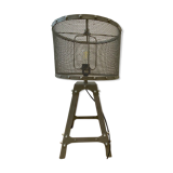 Ancient grey table lamp