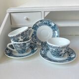 Rivanel France cups and saucers 1970