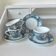 Cups and saucers Rivanel France 1970