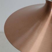 Mid-century pendant lamp / copper / aluminium / Danish modern design / 1960s / 1970s
