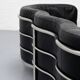 Zanotta Onda Three-seater sofa by De Pas, D’Urbino & Lomazzi