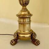 Brass table lamp, empire style