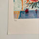 Lithograph (EA) signed by Michel Henry - Bouquet at the Window