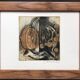 Brigitte coudrain(1934).composition aux fruits,1998.eau-forte aquatint