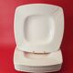 Service 6 square hollow plates porcelain Royal Copenhagen