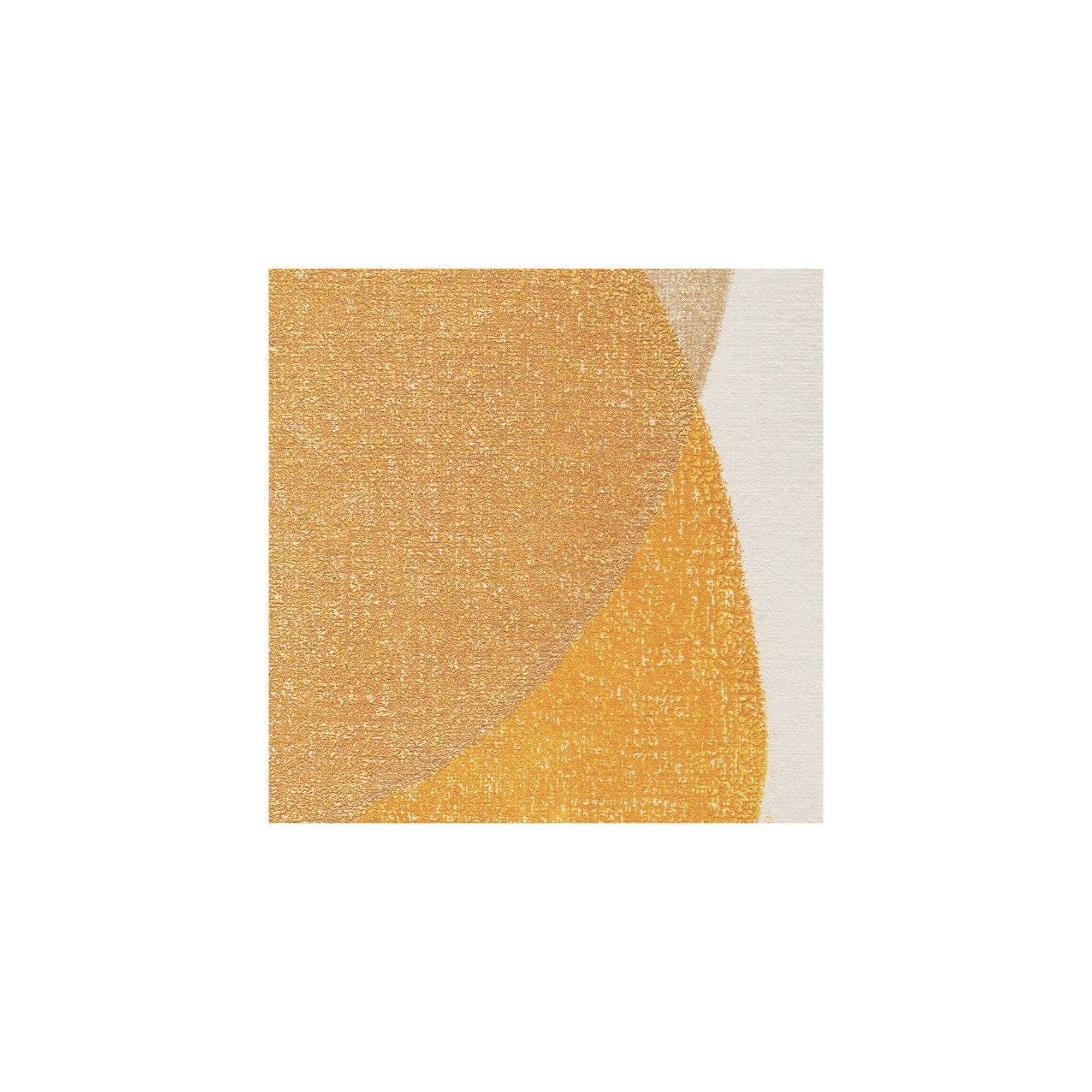 Duo of abstract paintings - paintings on paper signed Eawy