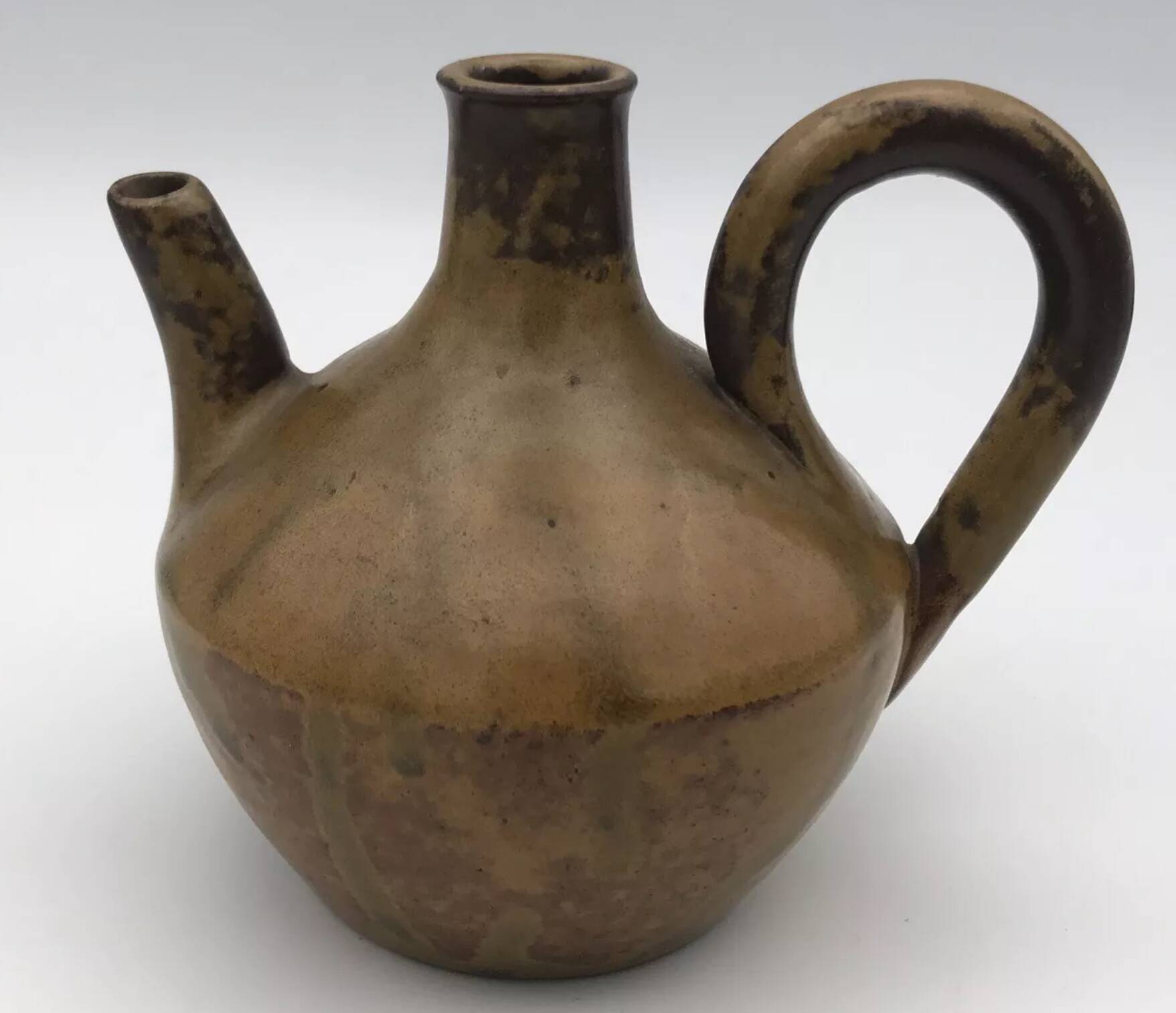 PITCHER Jug in PUISAYE stoneware signed Paul Jeanneney