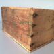 Old vintage storage box