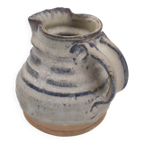 Pichet en grès La Borne dans le goût d'Anne Kjærsgaard