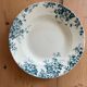 Series of 4 mismatched soup plates “Terre de Fer”