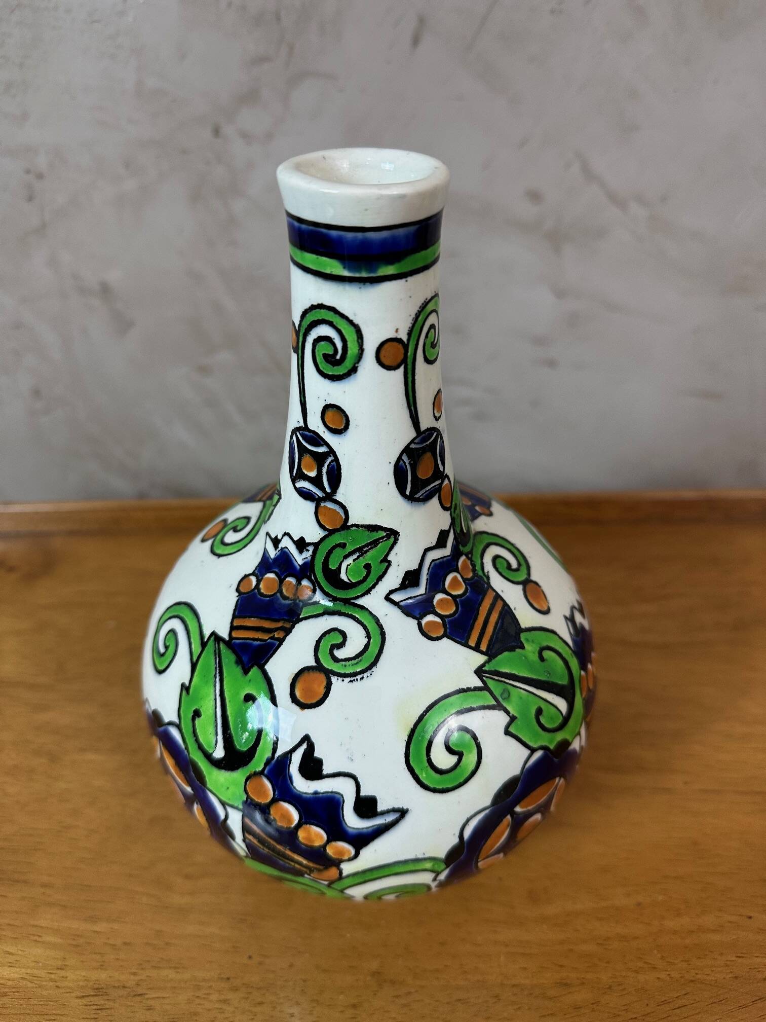 Charles Catteau vase for Boch brothers