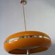 Suspension vintage orange space age UFO