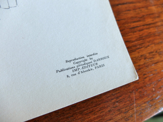 Original lithograph of a fashion design, 60s