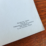 Original lithograph of a fashion design, 60s