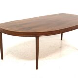 Table basse scandinave en palissandre, Suède, 1960