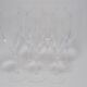 Set of 6 champagne flutes