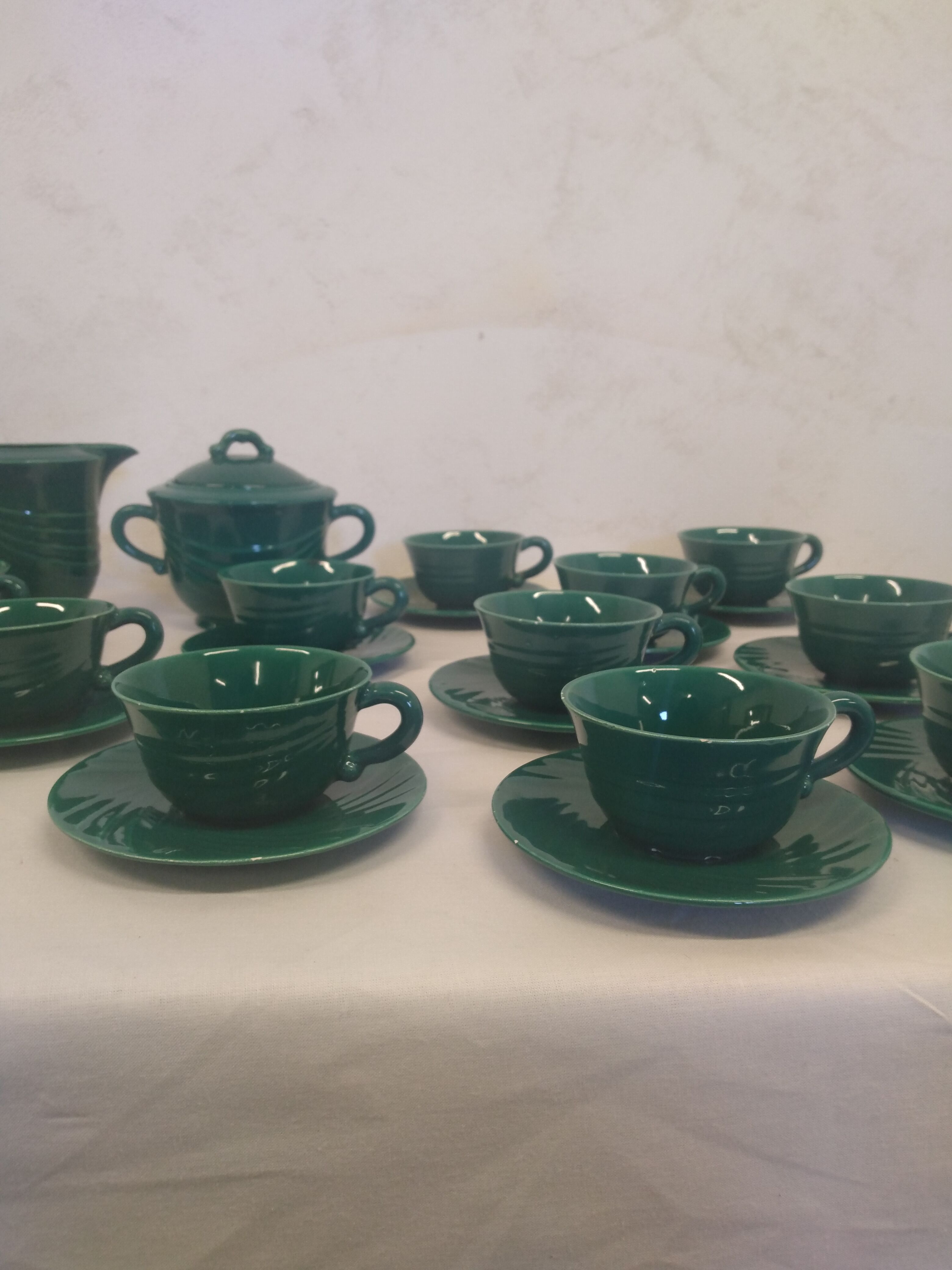 Coffee service p.l france bandeau art deco