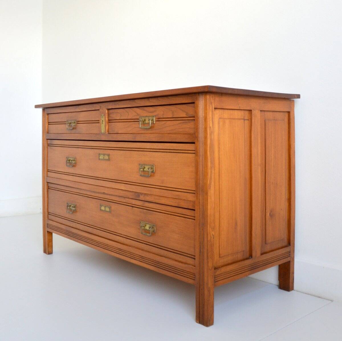 Oak chest of drawers / Parisian furniture 1930s