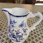 Ensemble à café assorti en faïence de Sarreguemines- modèle Lancaster
