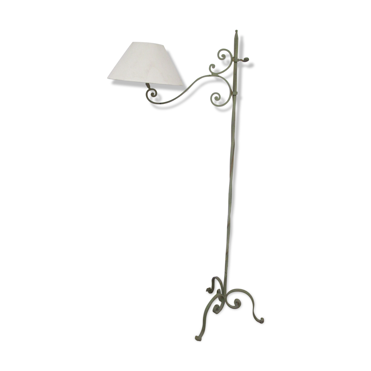 Lampadaire fer forgé