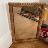 Rattan mirror year 70
