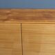 Asymmetrical shelf in blond wood by Jitona