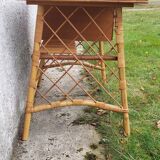 Bureau en rotin