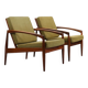 Pair of Kai Kristiansen 'Paper Knife' Easychairs 1960s