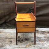 Travailleuse boîte à couture années 50