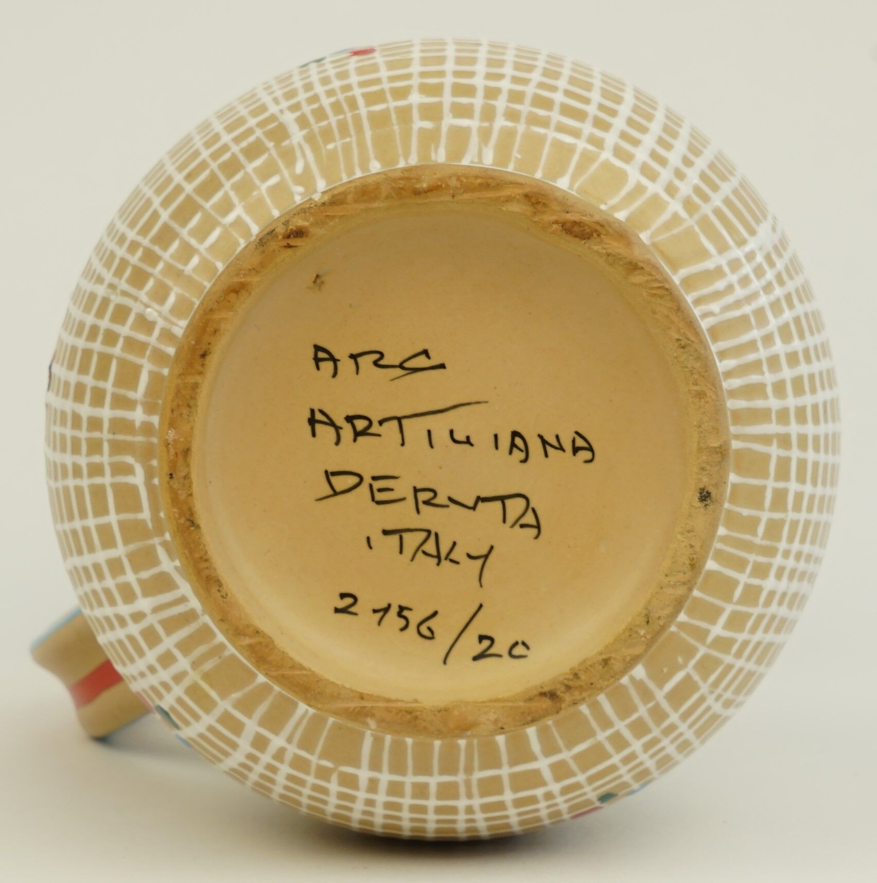 ceramic,Pichet artigiana deruta Italy