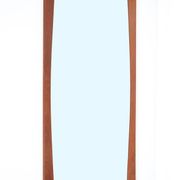 Big mid-century teak mirror / Danish modern design / 1960s
