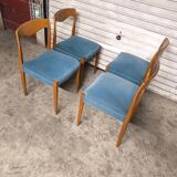 Vintage Scandinavian teak chairs 1960