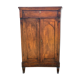 Biedermeier style oak wood cabinet