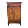 Biedermeier style oak wood cabinet