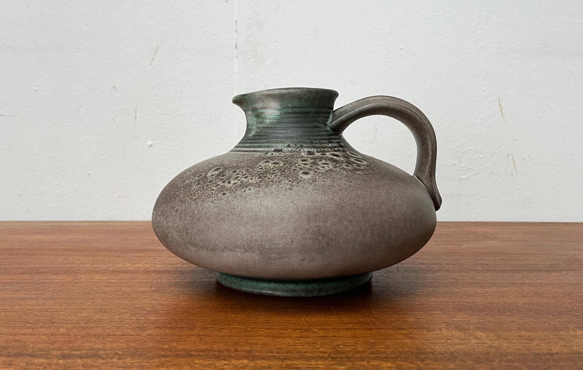Jarre en céramique ou cruche de poterie ouest-allemande du milieu du siècle WGP, années 1960