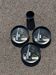 Set of 3 vintage 1960 ceramic plates
